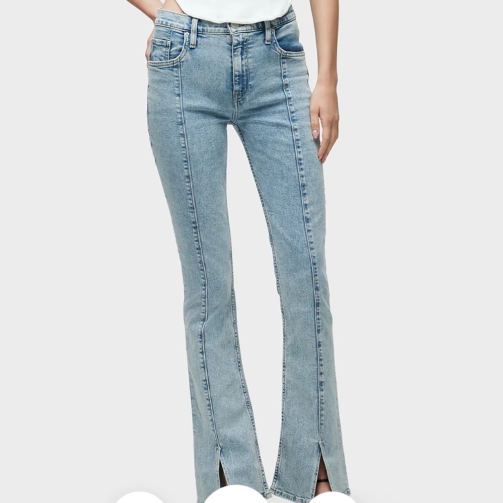 NBW Hudson Straight Leg/ Boot Cut Slit Size 26